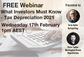 Depreciation webinar