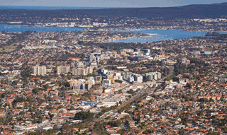 Sydney aerial south
